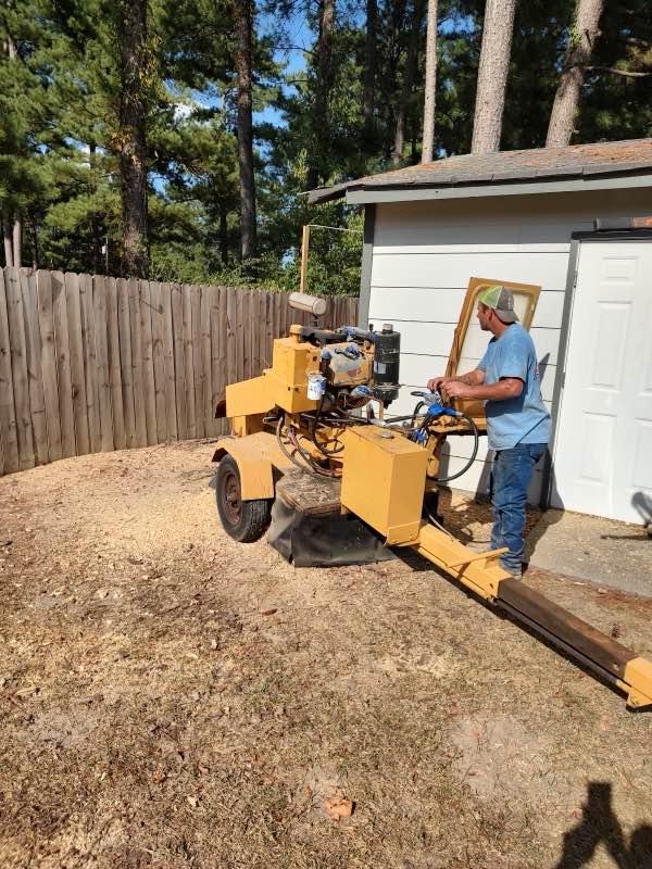All About Tree Service stump grinding photo